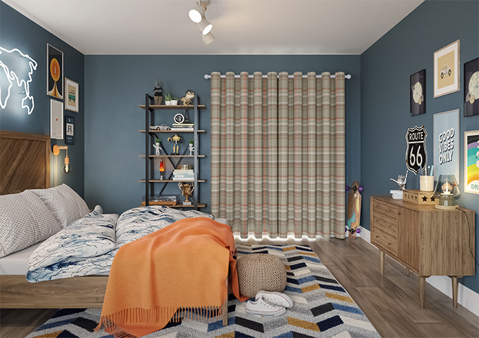 Macrae, Brown Tartan - Made to Measure Curtains - Image 15